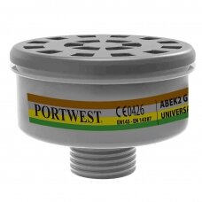 ABEK2 dujų filtras su iniversalia  jungtimi Portwest P926