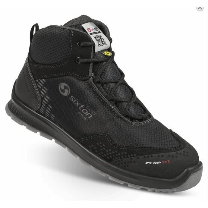 Apsauginiai batai Sixton Peak Skipper Auckland High, juoda S3 ESD SRC