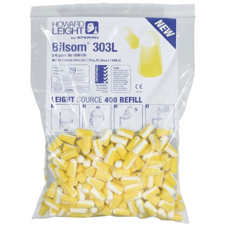 Ausų kištukai HONEYWELL Bilsom 303L, 200porų Ausų kištukai HONEYWELL Bilsom 303L, 200porų