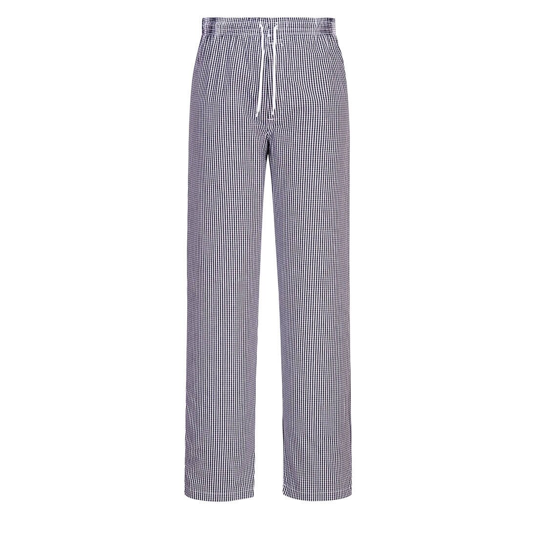 Maisto pramonei skirtos PORTWEST C079 kelnės baltai juodos 15