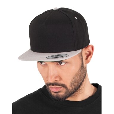 Medvilninė Flexfit 6007T kepuraitė su snapeliu