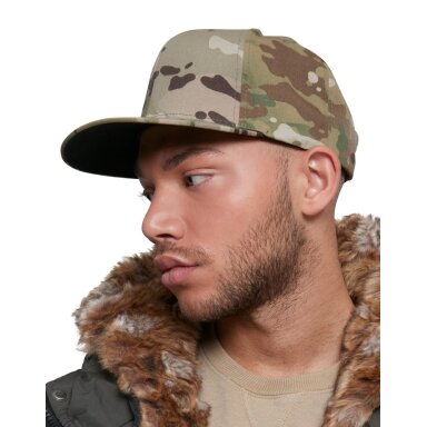 Klasikinė MultiCam® kamufliažo rašto Flexfit 6089MC kepuraitė su snapeliu