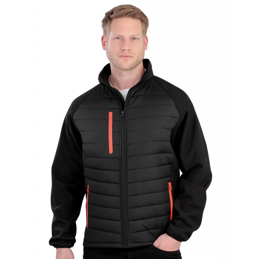 Vyriška atspari vėjui ir vandeniui Result R237X Softshell striukė 3