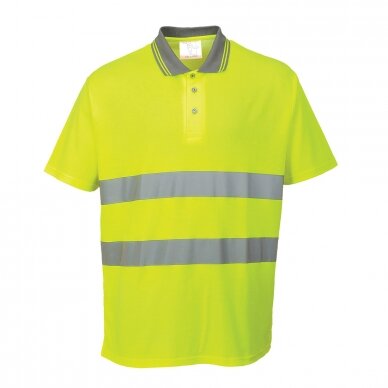 Polo marškinėliai PORTWEST S171, su kontrastine kitos spalvos apykakle 8
