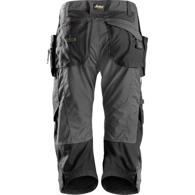 Darbiniai bridžai su kabančiomis kišenėmis FlexiWork SNICKERS WORKWEAR 6905, pilki