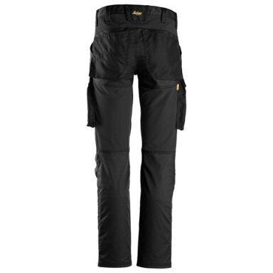 Darbinės SNICKERS WORKWEAR AllroundWork Stretch 6803 kelnės, juodos