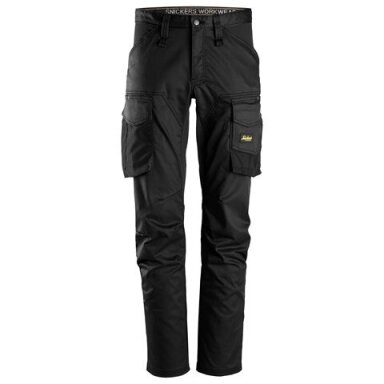 Darbinės SNICKERS WORKWEAR AllroundWork Stretch 6803 kelnės, juodos