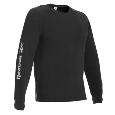 Darbo Reebok Workwear džemperis su apvalia iškirpte