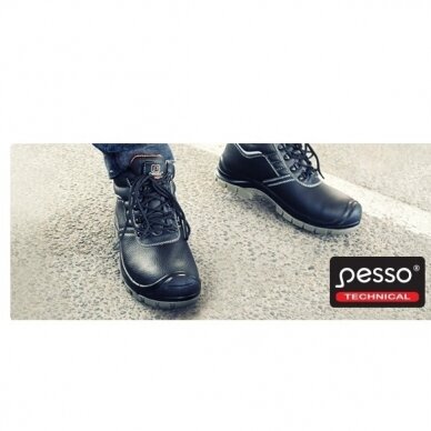 Odiniai darbo batai Pesso B259 S3 SRC 1