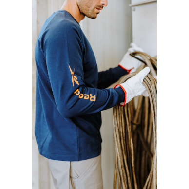 Darbo Reebok Workwear džemperis su apvalia iškirpte 1