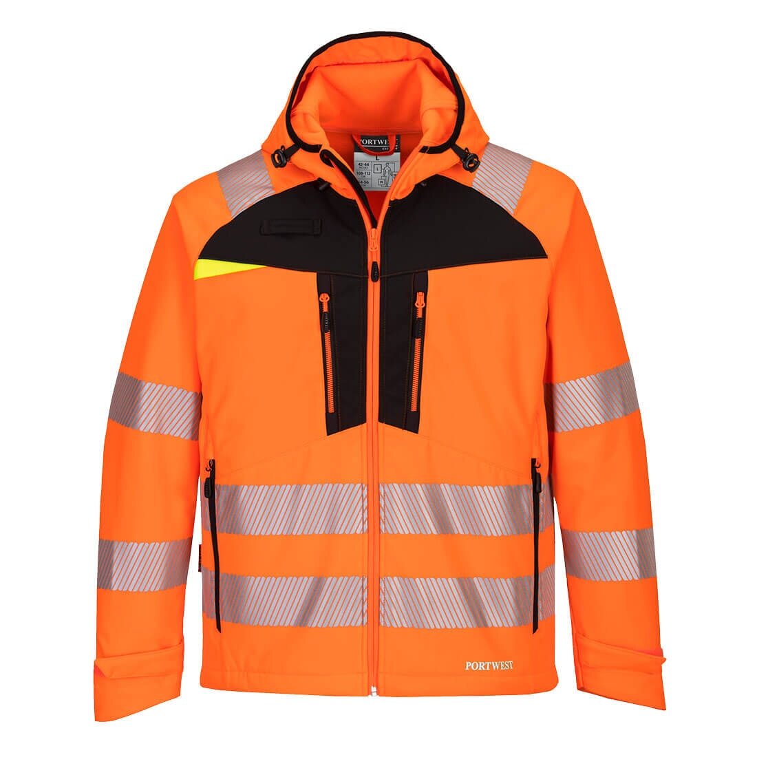 Gero matomumo vėjui ir vandeniui atspari PORTWEST DX475 Softshell striukė 8
