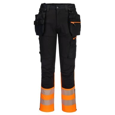 Gero matomumo PORTWEST DX457 darbo kelnės su nuimamomis kišenėmis