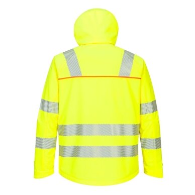 Gero matomumo vėjui ir vandeniui atspari PORTWEST DX475 Softshell striukė 3 Gero matomumo vėjui ir vandeniui atspari PORTWEST DX475 Softshell striukė 3