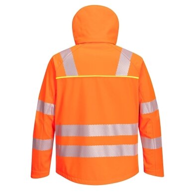 Gero matomumo vėjui ir vandeniui atspari PORTWEST DX475 Softshell striukė 1 Gero matomumo vėjui ir vandeniui atspari PORTWEST DX475 Softshell striukė 1