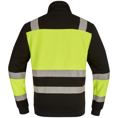 Džemperis DARVIN HI-VIS, juodas / geltonas