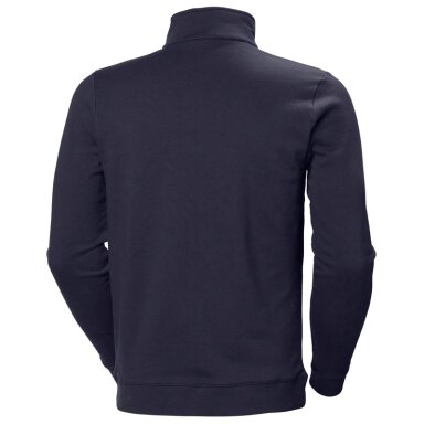 Džemperis HELLY HANSEN Manchester Half Zip Sweatshirt, mėlynas Džemperis HELLY HANSEN Manchester Half Zip Sweatshirt, mėlynas