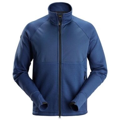 Džemperis SNICKERS WORKWEAR 8404 su užtrauktuku, mėlynas