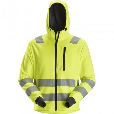 Džemperis su kapišonu 8039 AllroundWork Hi-Vis SNICKERS WORKWEAR 8039 , 3 klasė Džemperis su kapišonu 8039 AllroundWork Hi-Vis SNICKERS WORKWEAR 8039 , 3 klasė