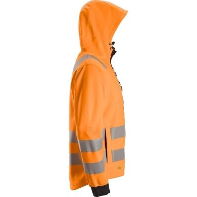 Džemperis su kapišonu AllroundWork Hi-Vis SNICKERS WORKWEAR 8039 , 3 klasė, oranžinis