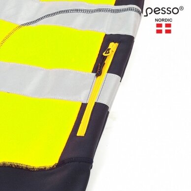 Džemperis Fleece Pesso FL02G geltonas/mėlynas