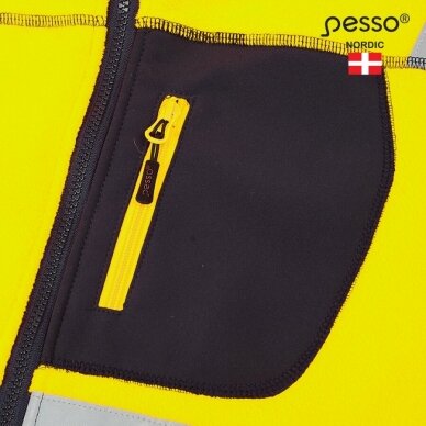 Džemperis Fleece Pesso FL02G geltonas/mėlynas 8 Džemperis Fleece Pesso FL02G geltonas/mėlynas 8