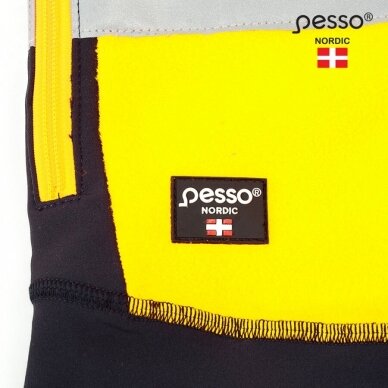 Džemperis Fleece Pesso FL02G geltonas/mėlynas 5 Džemperis Fleece Pesso FL02G geltonas/mėlynas 5