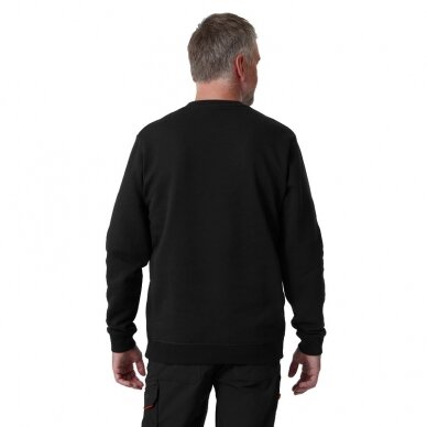 Džemperis HELLY HANSEN Graphic Sweatshirt, juodas 3