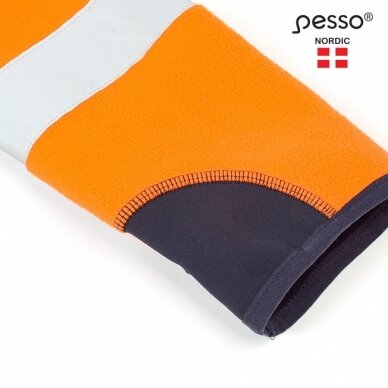 Džemperis Pesso FL02OR Fleece oranžinis, mėlynas 7