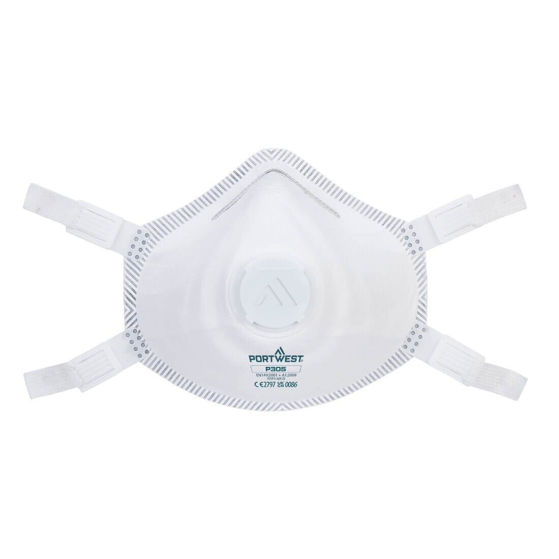 FFP3 Portwest P3 Premium respiratorius, 5 vnt. 1