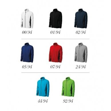Vyriškas MALFINI 527 flysinis kontrastingų spalvų džemperis 3
