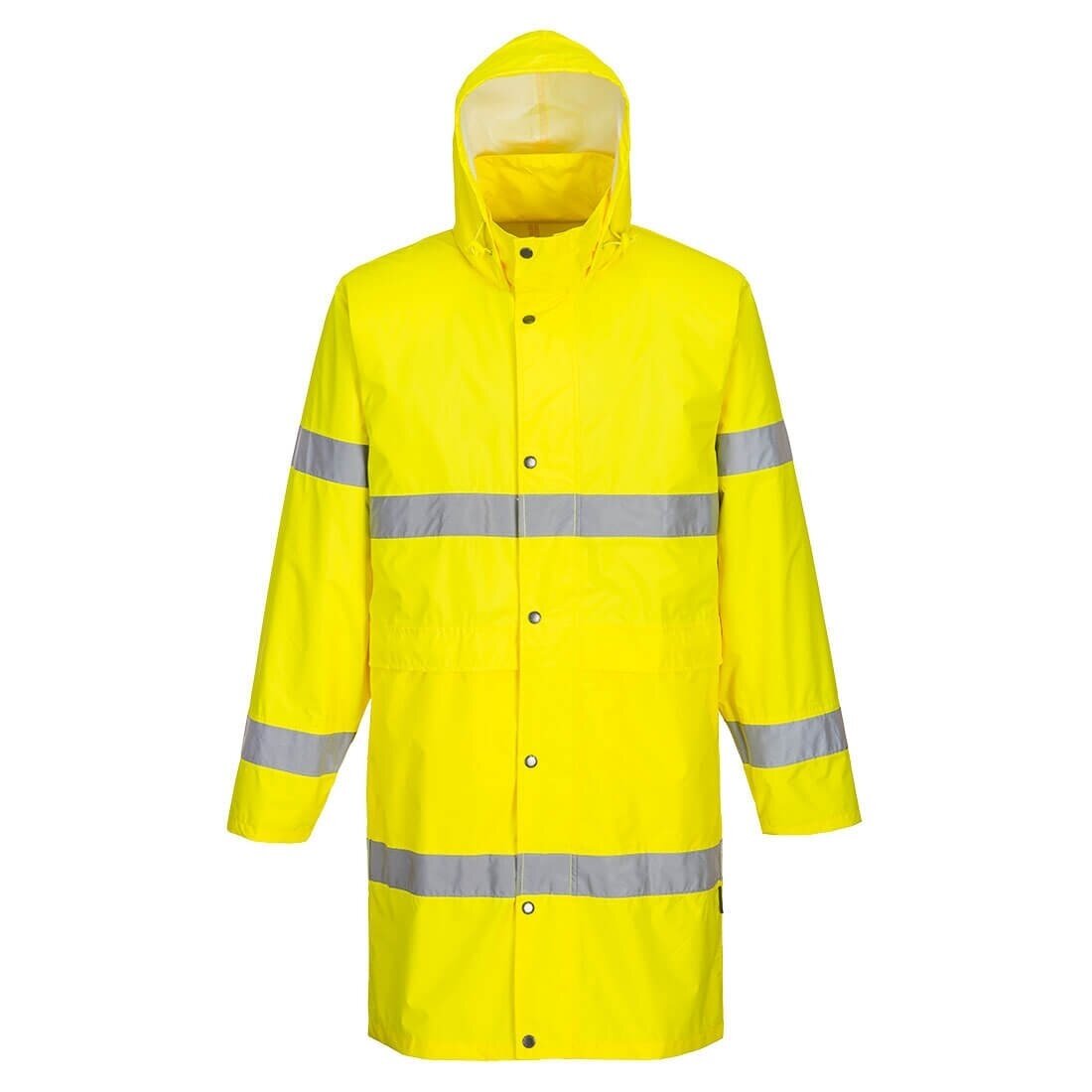 Gero matomumo PORTWEST H442 apsiaustas nuo lietaus 100 cm 4 Gero matomumo PORTWEST H442 apsiaustas nuo lietaus 100 cm 4