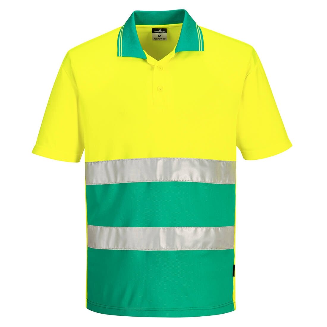 Lengvo svorio kontrastiniai Polo marškinėliai Portwest S175 2