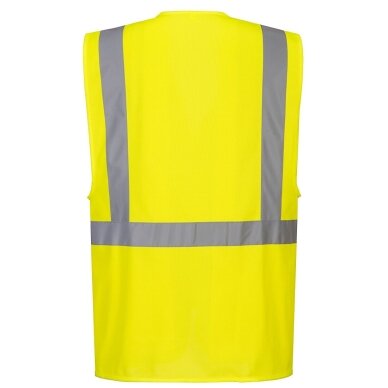 Gero matomumo PORTWEST C357 vadovo liemenė su kišene 3 Gero matomumo PORTWEST C357 vadovo liemenė su kišene 3