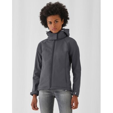 Moteriška vėjui atspari B&C JW937 Softshell striukė Moteriška vėjui atspari B&C JW937 Softshell striukė