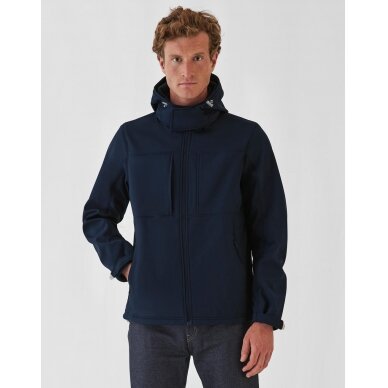 Vyriška B&C Softshell JM950 striukė nuo vejo ir lietaus 2 Vyriška B&C Softshell JM950 striukė nuo vejo ir lietaus 2