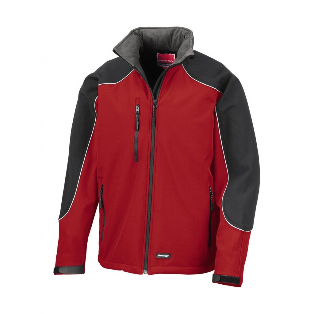 Vyriška vandeniui ir vėjui atspari Result R118X Softshell striukė 17