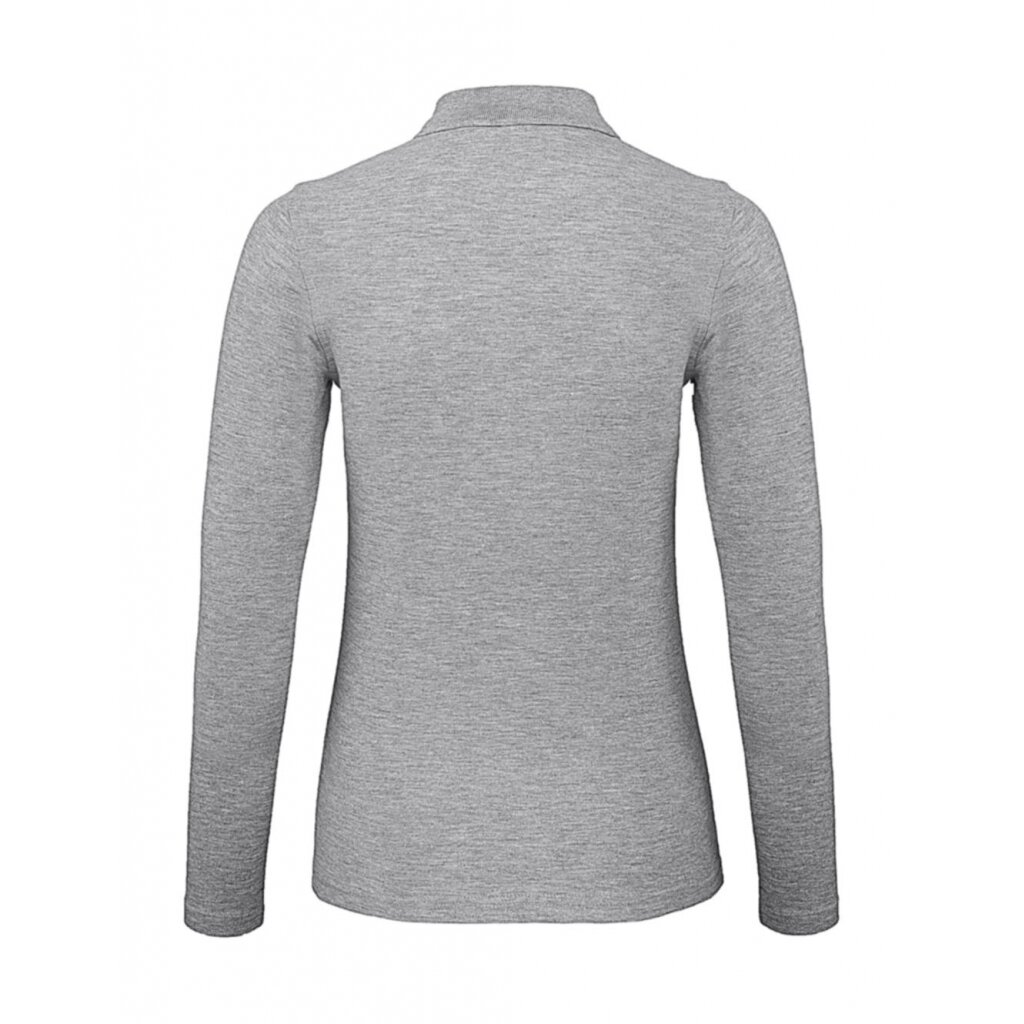 Moteriški B&C ID.001 Polo marškinėliai, ilgomis rankovėmis 3