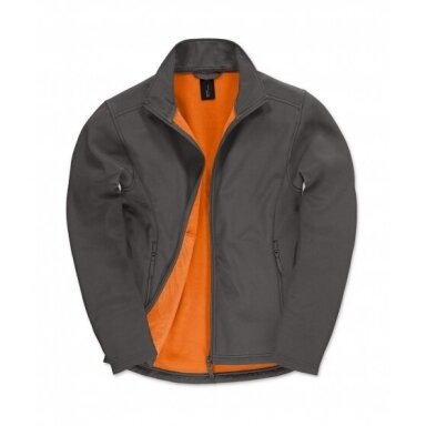 Vyriška vėjui ir vandeniui atspari Softshell B&C JUI62 striukė Vyriška vėjui ir vandeniui atspari Softshell B&C JUI62 striukė