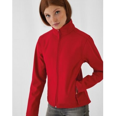 Moteriška vėjui ir vandeniui atspari Softshell B&C JWI63 striukė 2 Moteriška vėjui ir vandeniui atspari Softshell B&C JWI63 striukė 2