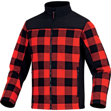 Medvilninė DELTAPLUS KODIAK striukė su fliso pamušalu ir Softshell detalėmis Medvilninė DELTAPLUS KODIAK striukė su fliso pamušalu ir Softshell detalėmis