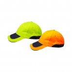 Kepurė su snapeliu Pesso KPO, oranžinė