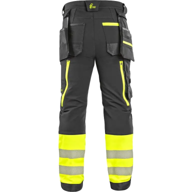 Kelnės CXS NAOS HV, juoda/geltona (tamprios) Kelnės CXS NAOS HV, juoda/geltona (tamprios)
