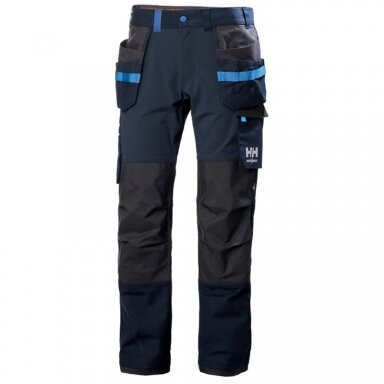Kelnės HELLY HANSEN Oxford 4X Cons Pant, juodos/mėlynos