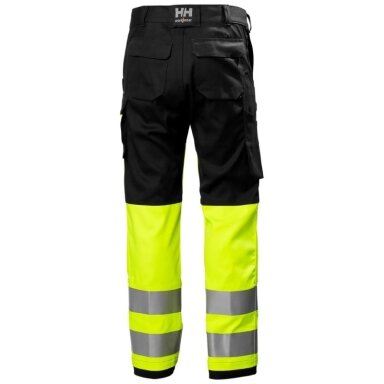 Kelnės su šviesą atspindinčiais elementais HELLY HANSEN Fyre CL 1, geltonos Kelnės su šviesą atspindinčiais elementais HELLY HANSEN Fyre CL 1, geltonos
