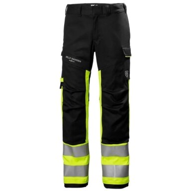 Kelnės su šviesą atspindinčiais elementais HELLY HANSEN Fyre CL 1, geltonos Kelnės su šviesą atspindinčiais elementais HELLY HANSEN Fyre CL 1, geltonos