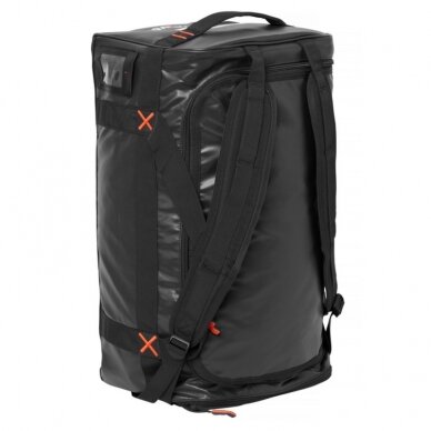 Kelioninis krepšys/kuprinė HELLY HANSEN Duffel Bag 120L, juodas 1 Kelioninis krepšys/kuprinė HELLY HANSEN Duffel Bag 120L, juodas 1