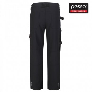 Kelnės Pesso Mercury KD145B stretch, juodos 2