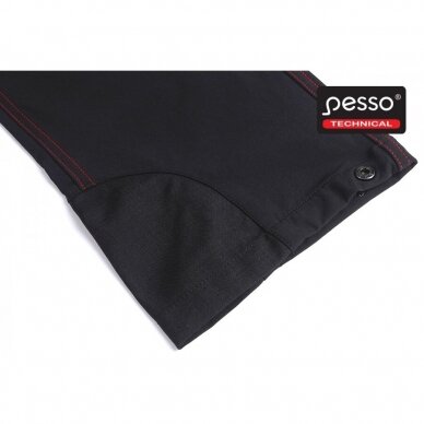 Kelnės Pesso Mercury KD145B stretch, juodos 10