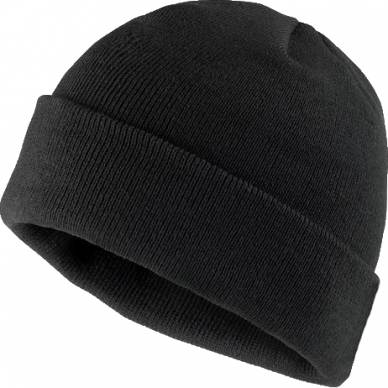 Kepurė CZBAW, akrilinė juoda