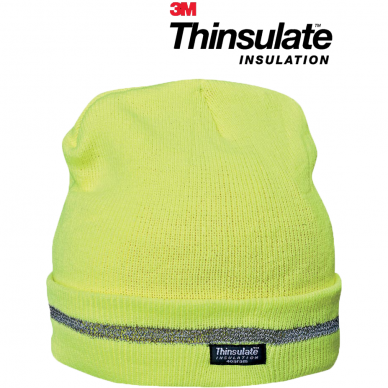 Kepurė CZBAW-THINSUL, su 3M Thinsulate, geltona